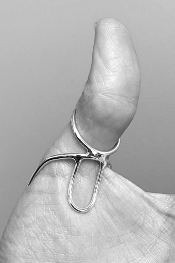 SilverRing™ Thumb MCP Splint with 25° Bend & PVX